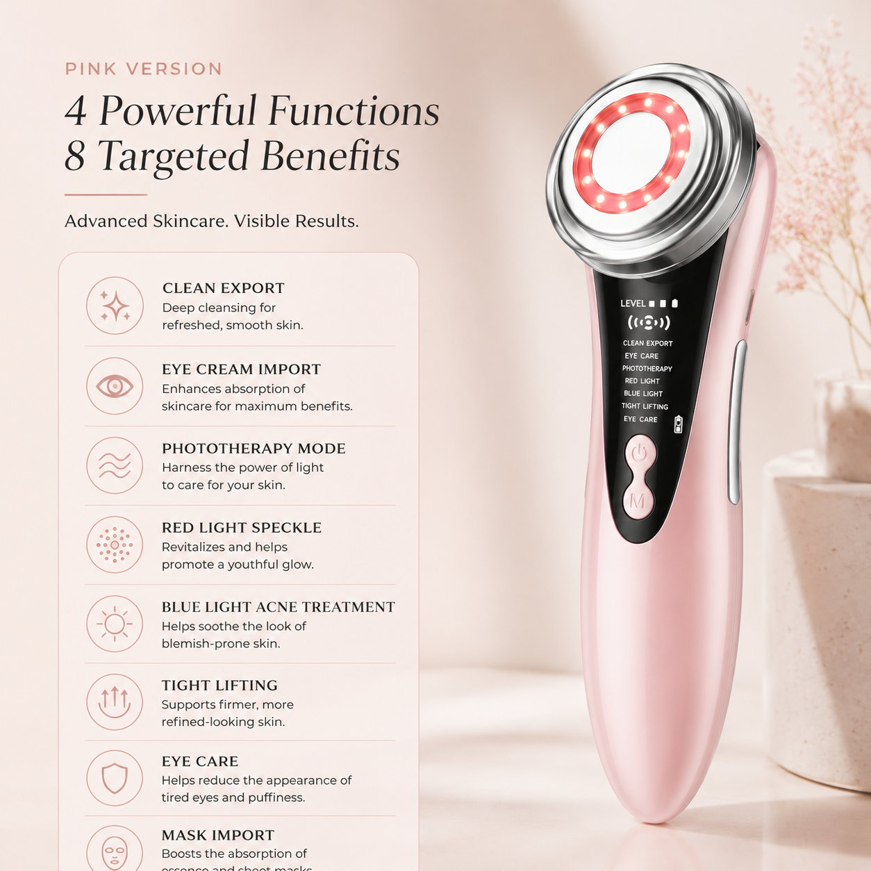 Glow Wave Facial Massager